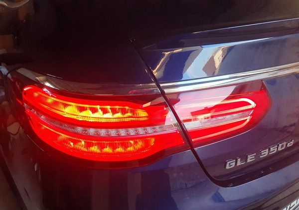 Mercedes-Benz GLE cena 225000 przebieg: 190000, rok produkcji 2019 z Zawiercie małe 436